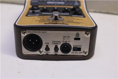 即発送 zoom AC-2 アダプター付き acoustic creator Amazon.com: Zoom AC-2 Acoustic Creator, Acoustic DI with