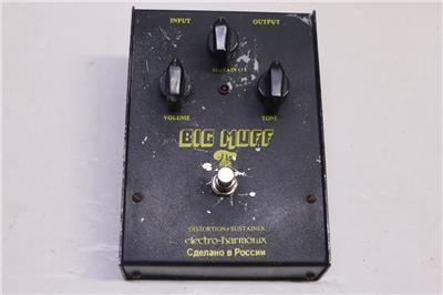electro-harmonix BIG MUFF ロシアンマフ　改造品 Electro Harmonix Green Russian Big Muff [Distortion