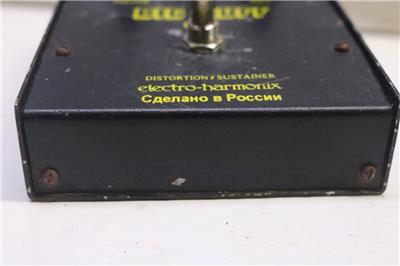 ロシア製　黒マフ木箱つき‼️Electro-Harmonix BIG MUFF Electro-Harmonix Black Russian Big Muff Pi – Chicago Music