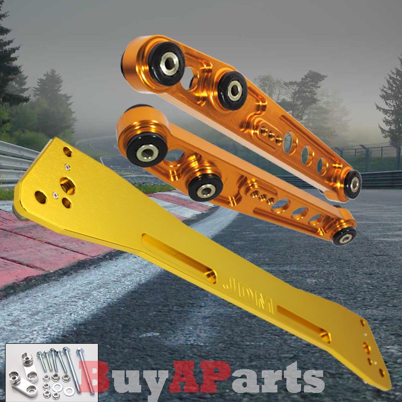 Blue Rear Lower Control Arm Subframe Brace Kit For 1994-2001 Acura Integra DC2