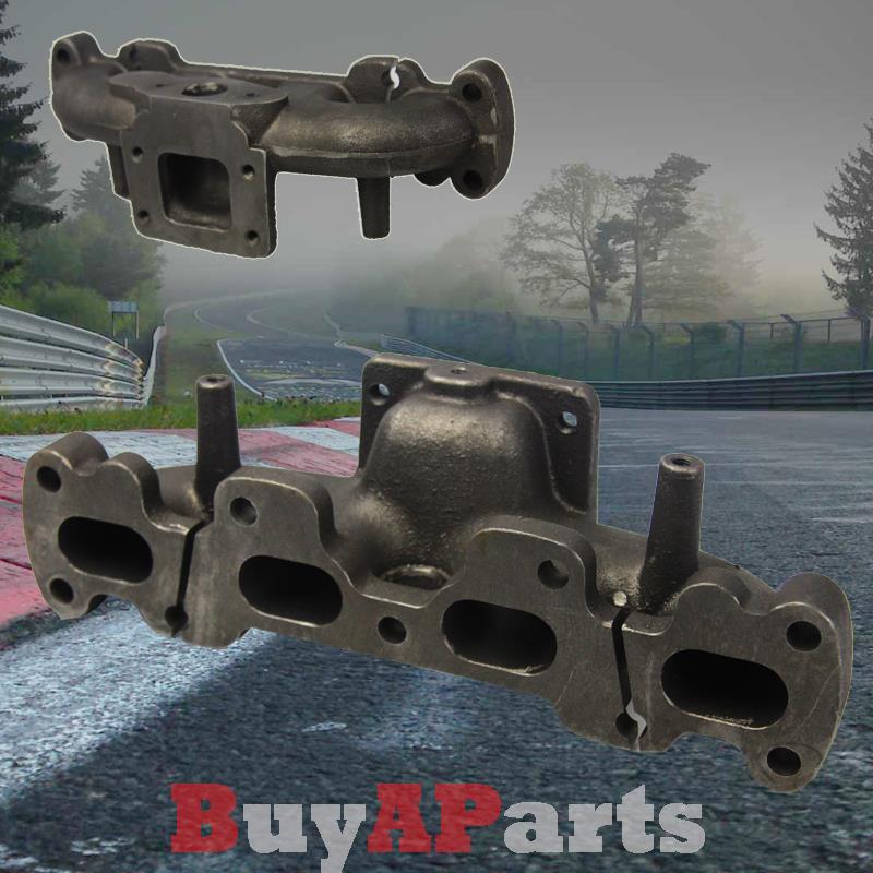 FOR Mazda Miata 1994-2005 MX5 DOHC 1.8L BOLT ON T3//T4 Cast Iron Turbo Manifold