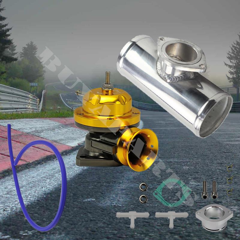 25 Psi Gold Type Rs Blow Off Valve 2 5 Polished Aluminum Pipe