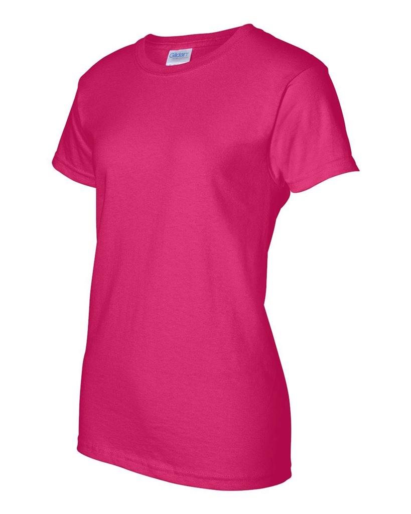 Gildan Ladies Ultra Cotton Blank T-Shirt Womens Tee XS S M L XL 2XL 3XL ...