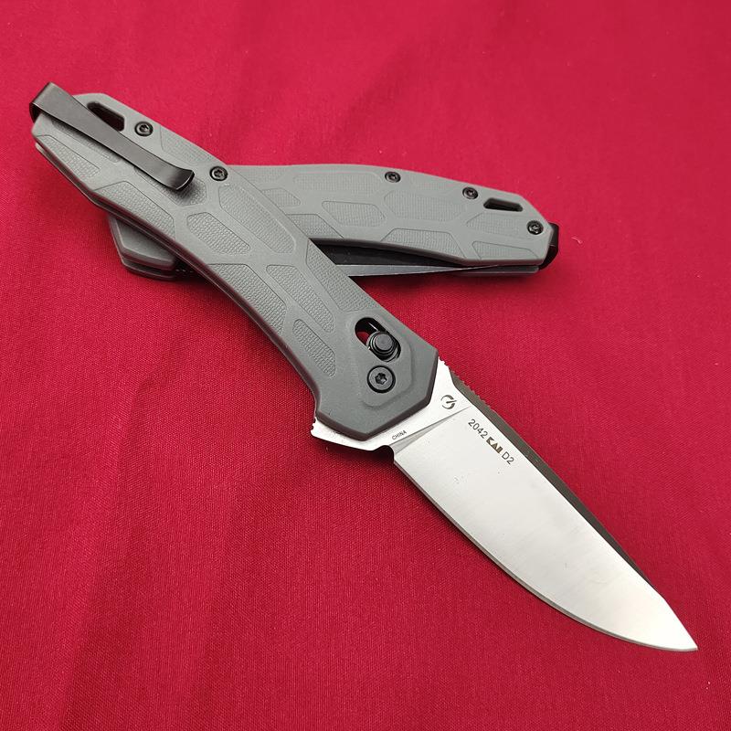 Kershaw , DuraLock Folding Knife, 3.2″ D2 Hunting Camping EDC - Picture 2 of 3