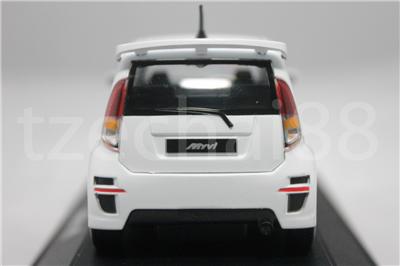 Perodua Myvi 1:32 Diecast Genuine Product White Car 