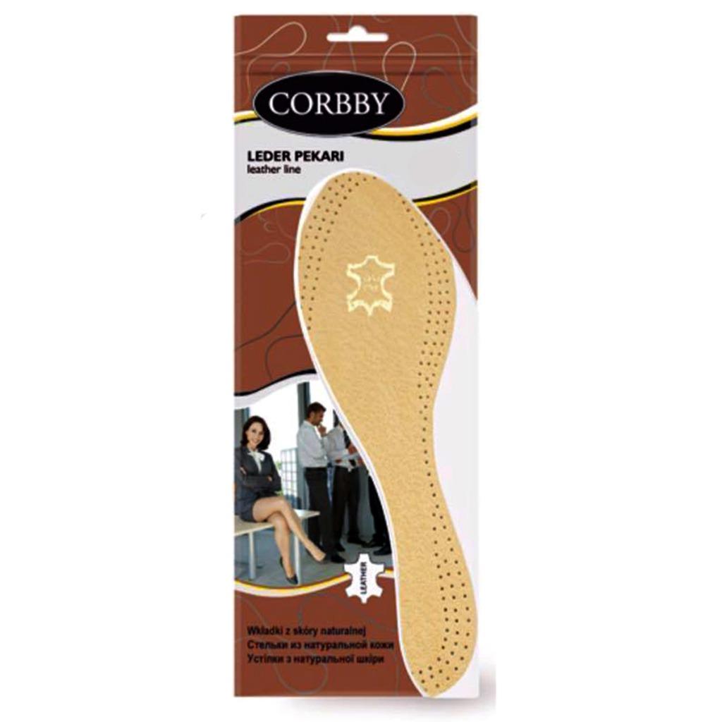 PEKARI Natural SHOE INSERTS for Ladies and Men New LEATHER INSOLES ...