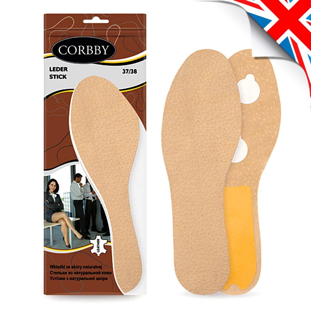 LEDER STICK - LEATHER SELF-ADHESIVE INSERS SHOES INSOLES INNER FOR ...