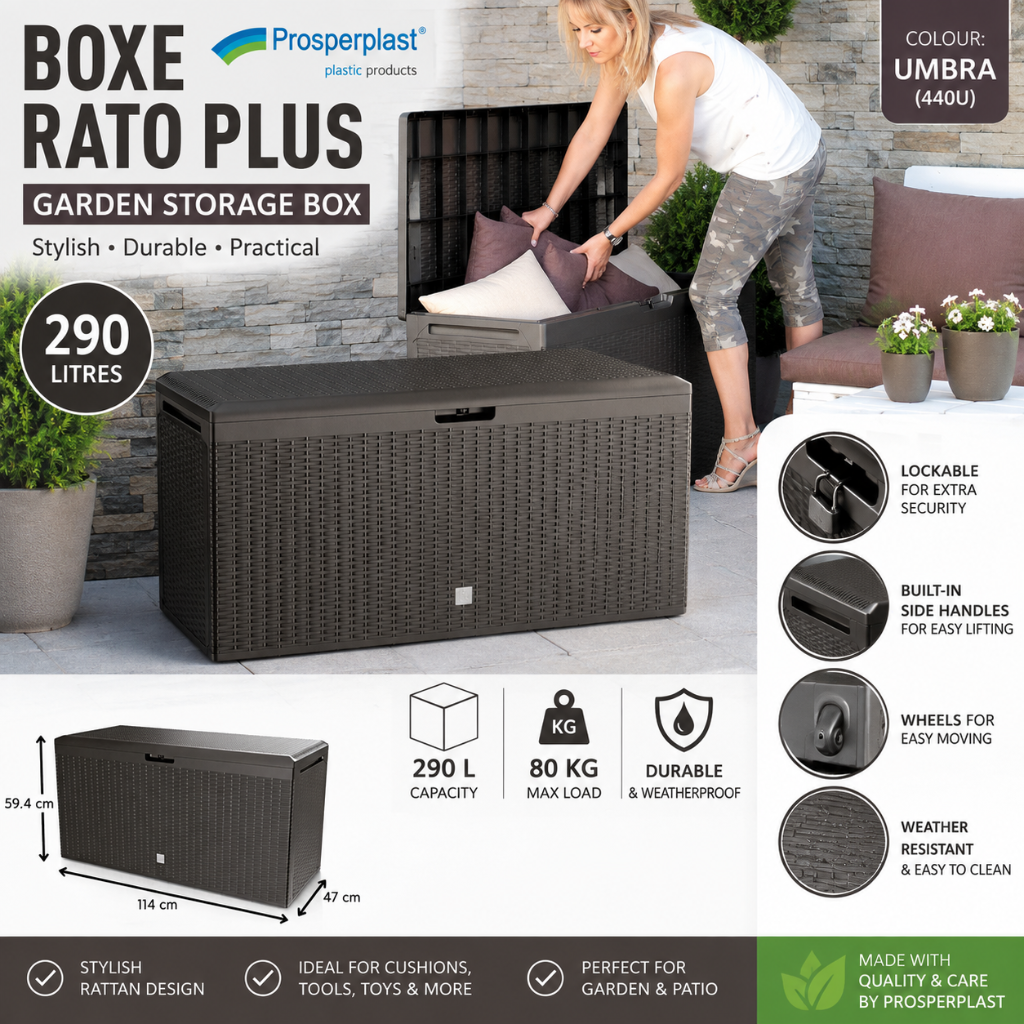 Prosperplast Boxe Rato Plus dimensions