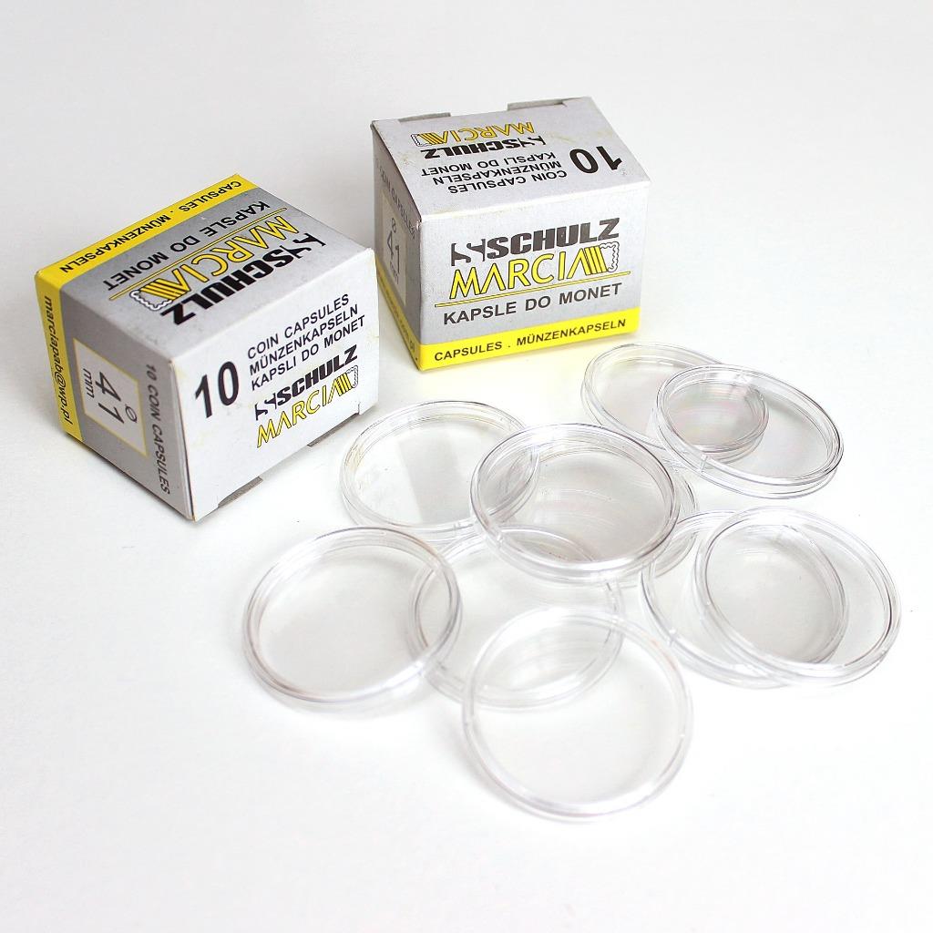 (ProSchulz) Coin Capsules ALL INTERNAL SIZES 14 mm to 42mm x 10, 30, 50