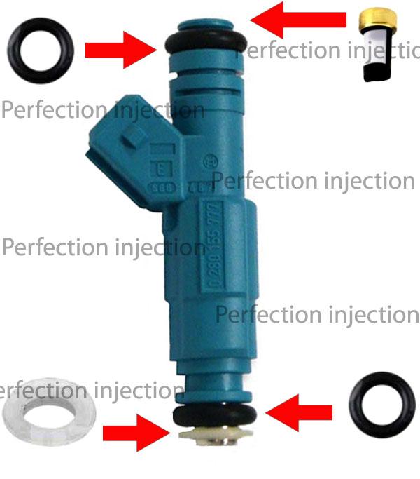 FUEL INJECTOR SERVICE KIT HOLDEN COMMODORE VT VU VX VY WH WK V6 3.8