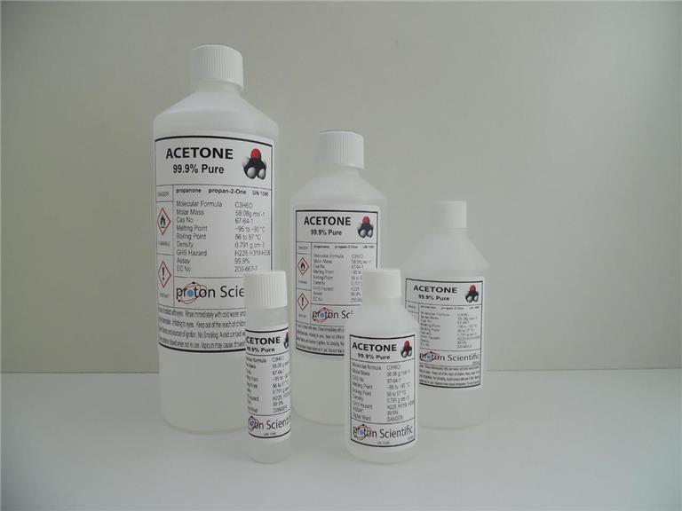 Acetone smell from ac