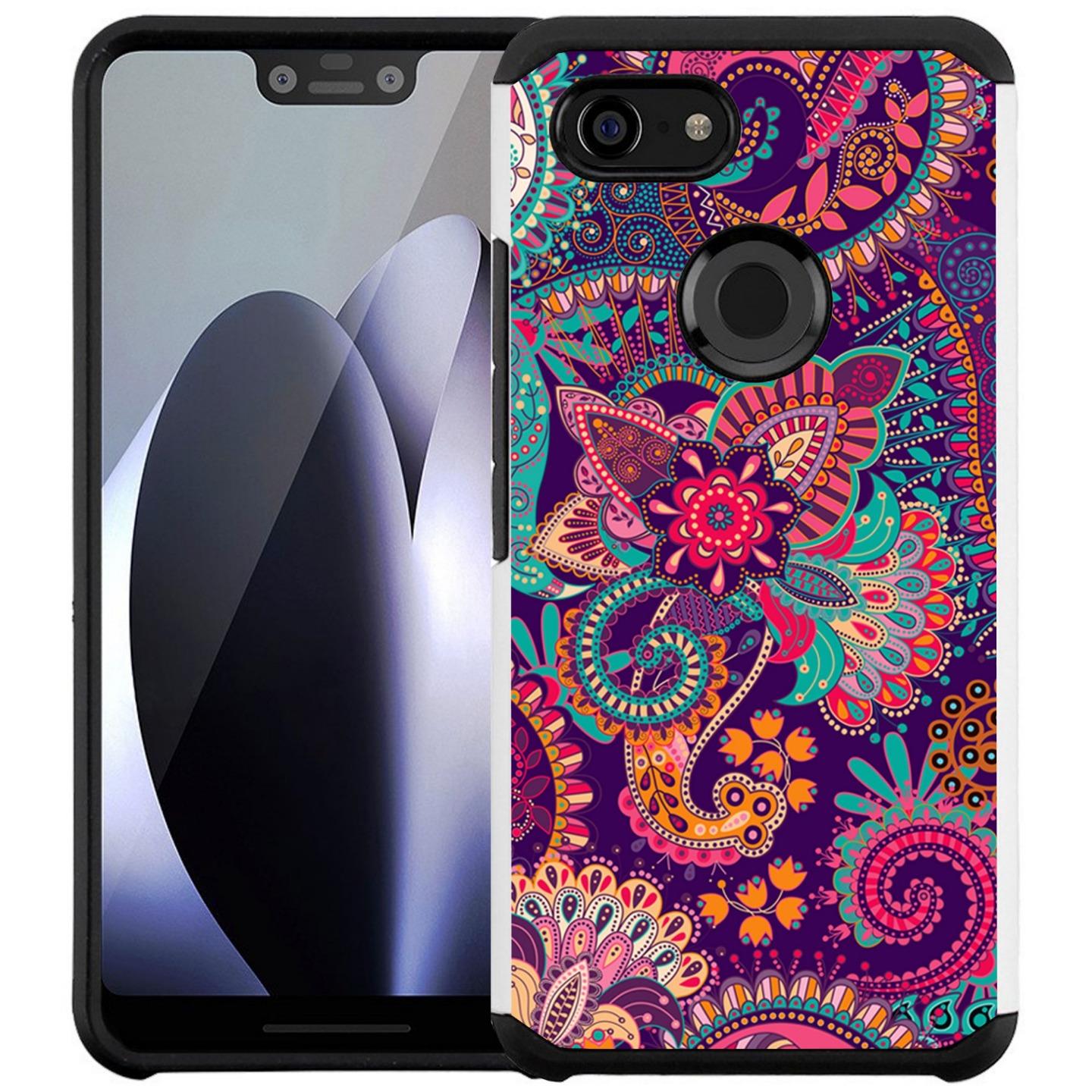 For Google Pixel 3 / Pixel 3 XL Phone Case Shockproof Dual Layer Hybrid ...
