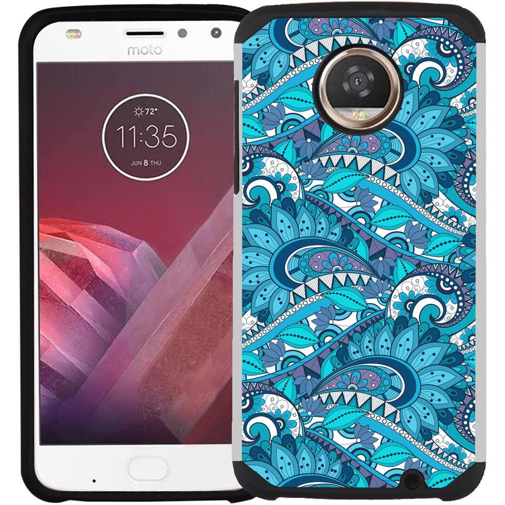 For Motorola Moto Z3 / Z3 Play Case Hybrid Phone Cover Dolphin Turtle
