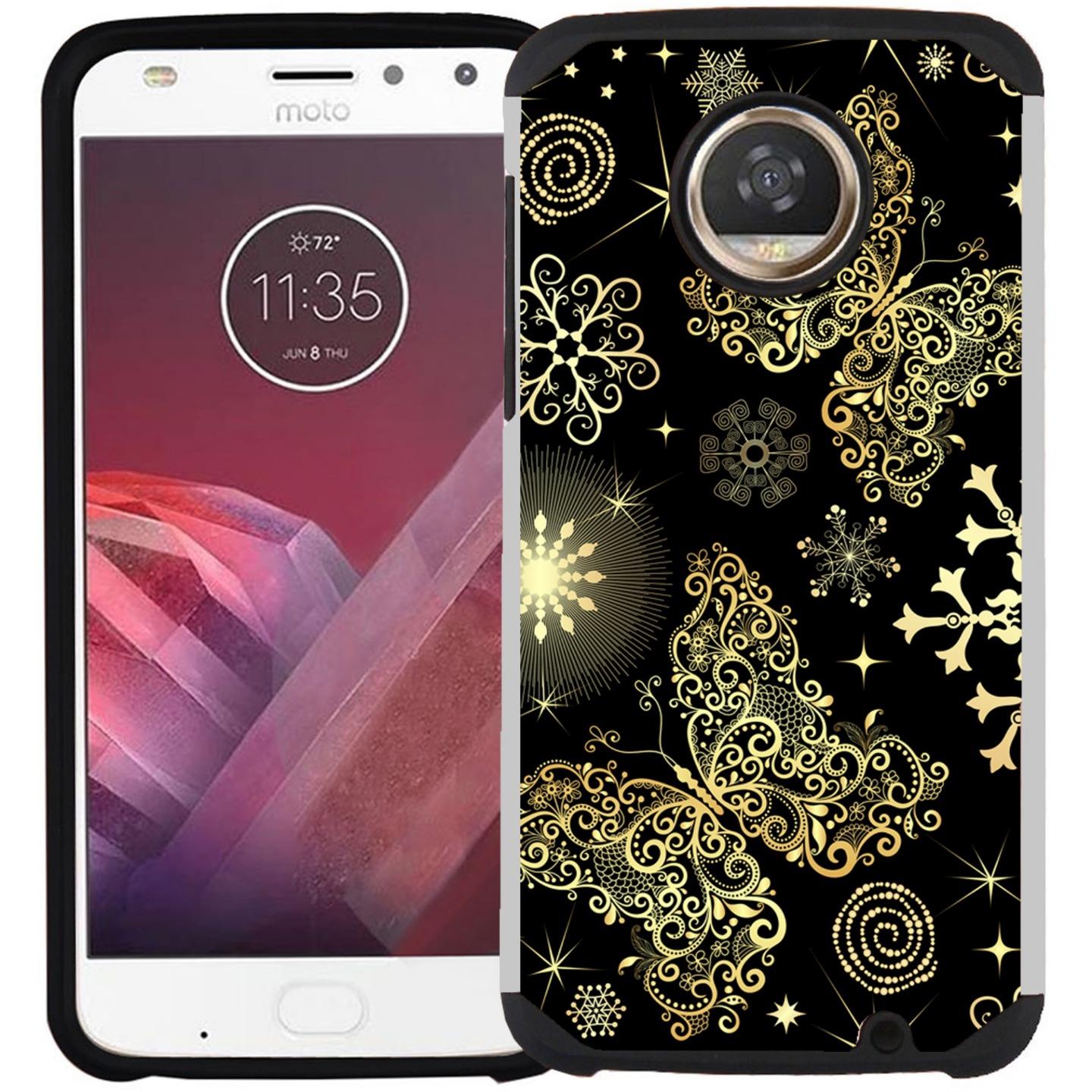 Christmas Holiday Design Case Phone Cover for Motorola Moto Z3 / Moto