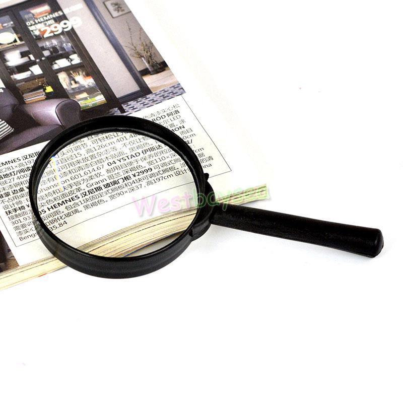 5X Magnifier Hand Held 60mm Magnifying Glass Reading handheld Hot ...