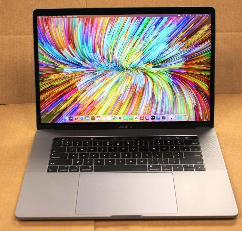 pic of Apple MacBook Pro 15" i9 2.9GHz 32GB RAM 512GB SSD Pro 560X Touch Bar 2018 M-187