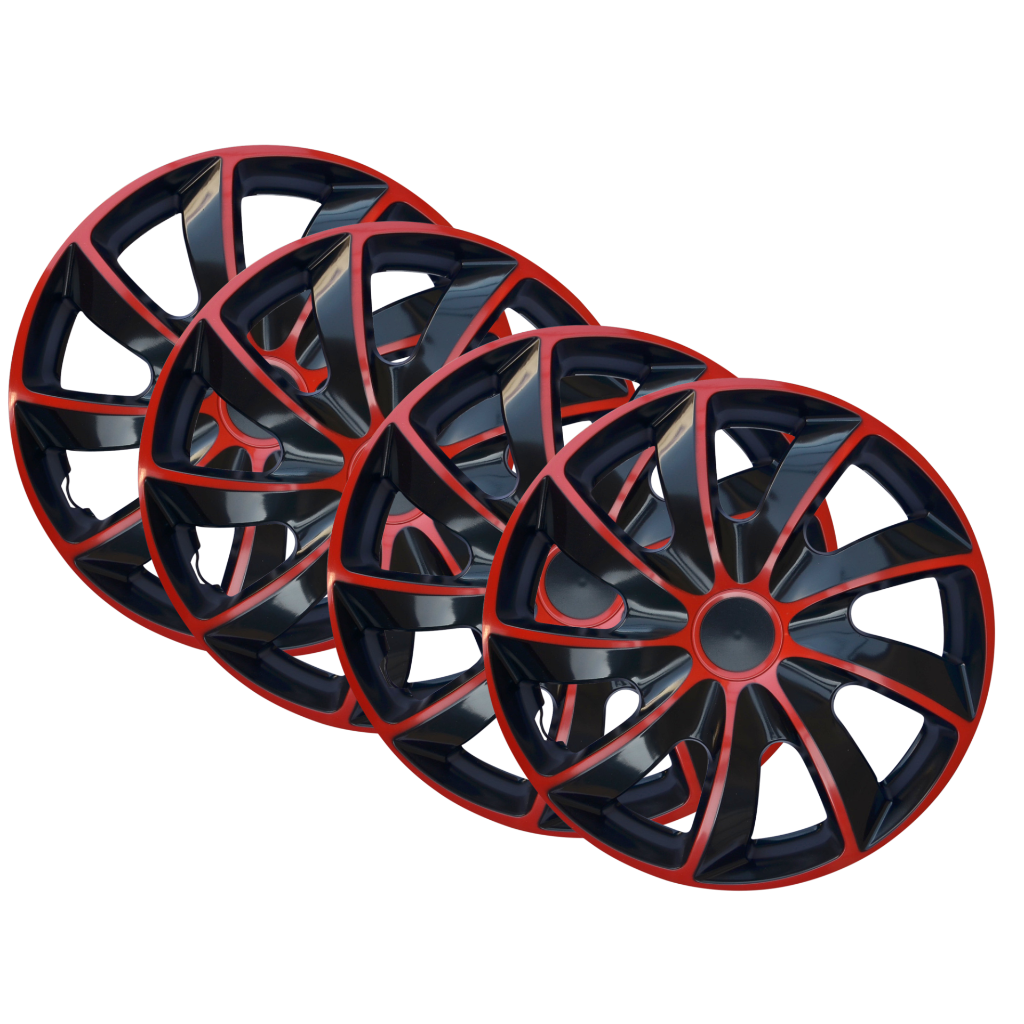 4x 14" Wheel Trims Hub Caps 14 Inch Wheel Cover Trim ABS Plastic Trim