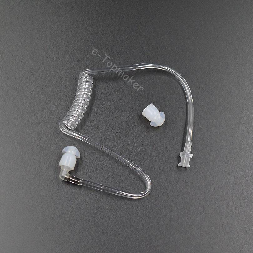 Acoustic Fine Surveillance Security Tube Ear Bud For Earphone Earpiece Headset