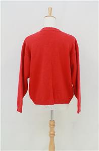 red teddy bear jumper