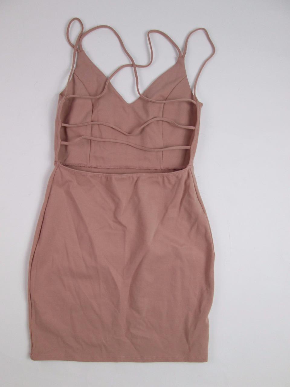 pale pink bodycon dress