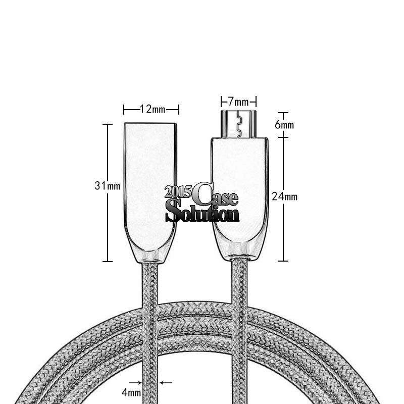 1M Micro USB Data Sync Fast Charging Charger Cable For OPPO R Series