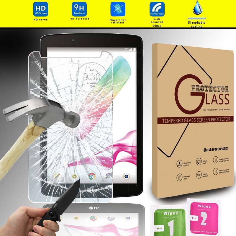 Dmax Armor for LG G Pad F 8.0 2nd Gen Tempered Glass Screen Protector Saver