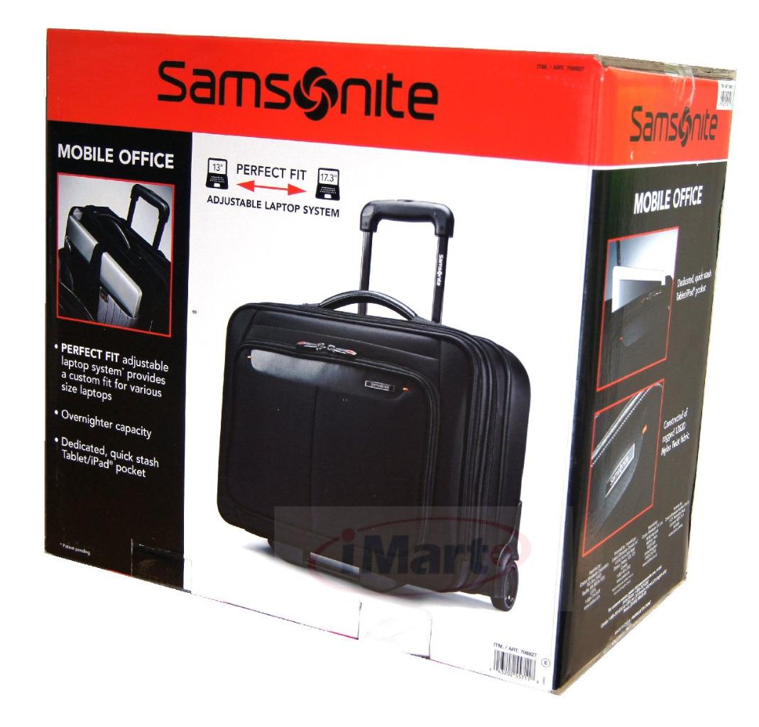 Samsonite Mobile Office Business Spinner Carryon Luggage Fit Ipad