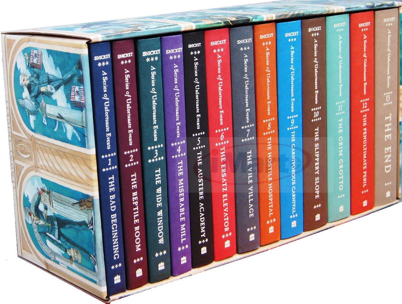 Lemony Snicket A Series of Unfortunate Events Complete Wreck Book Set