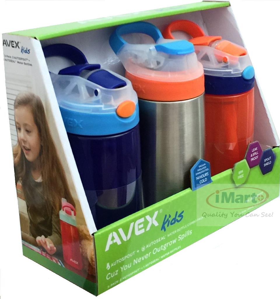 avex kids water bottle