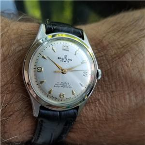 Details about BREITLING Men's Midsize 2916 Hand Wind Dress Watch c.1950s Swiss Vintage MS107 Details about BREITLING Men's Midsize 2916 Hand Wind Dress Watch c.1950s Swiss Vintage MS107