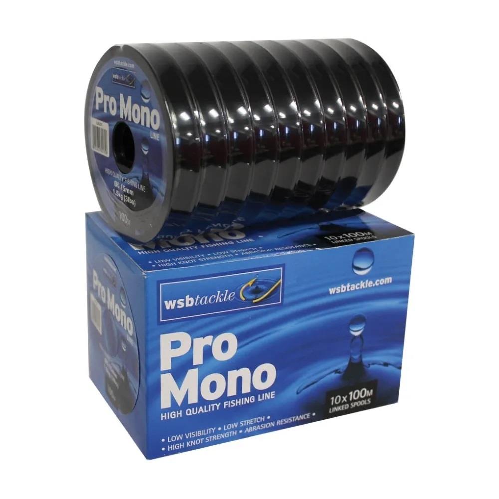 WSB Pro Mono Linked Spools 100m Spools 10 x Spools Per Pack Coarse/Carp Line - Picture 2 of 12