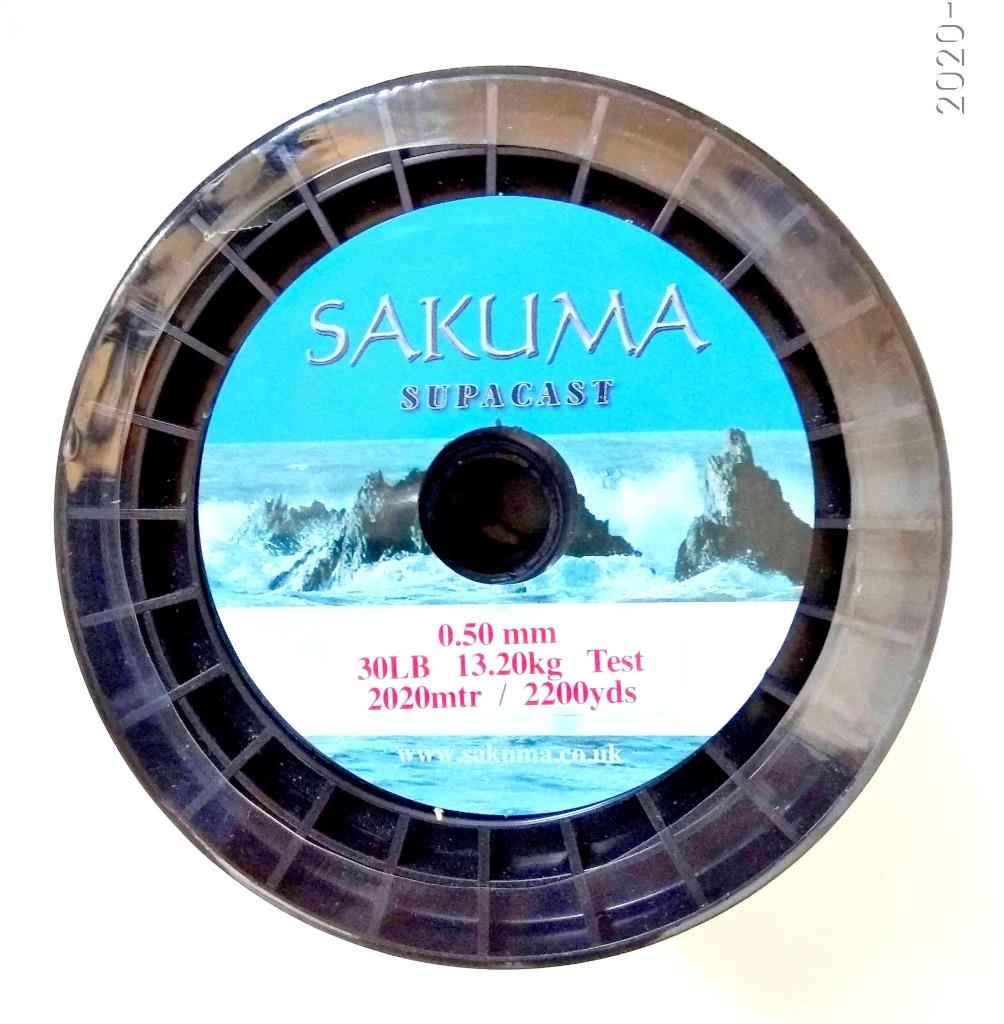 Sakuma Supacast Fishing Line Monofilament Sea Fishing Line - Picture 2 of 11