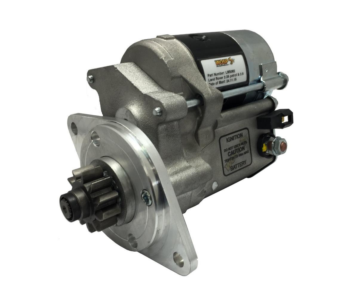 Details About Landrover 2 25 2 6 Petrol High Torque Starter Motor 1 4kw Wosp Motorsport Lms082