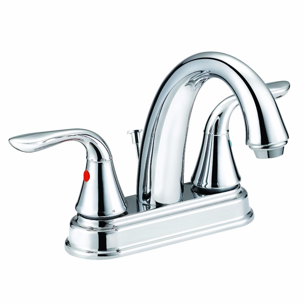 Aqua Plumb Two Handle High Spout Bathroom Faucet 1554030 eBay