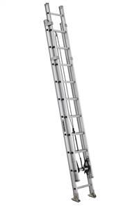 Louisville Ladder 20 Foot Aluminum Industrial Extension Ladder AE1220HD