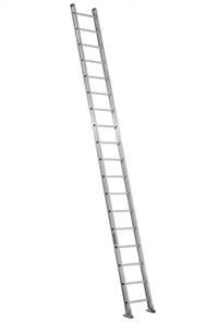 Louisville Ladder 18 Foot Aluminum Industrial Straight Ladder AE2118
