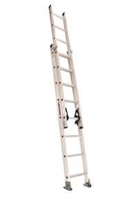 Louisville Ladder 16 Foot Aluminum Industrial Extension Ladder AE2216