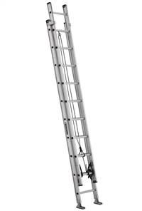 Louisville Ladder 20 Foot Aluminum Industrial Extension Ladder AE2220