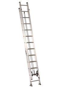 Louisville Ladder 24 Foot Aluminum Industrial Extension Ladder AE2224