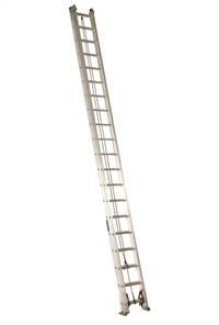 Louisville Ladder 40 Foot Aluminum Industrial Extension Ladder AE2240