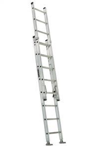 Louisville Ladder 16 Foot Aluminum Industrial Extension Ladder AE2816