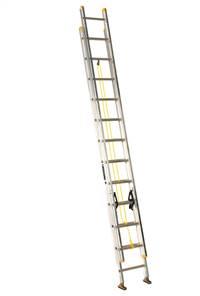 Louisville Ladder 24 Foot Aluminum Industrial Extension Ladder AE3224