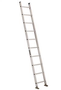 Louisville Ladder 10 Foot Aluminum Industrial Extension Ladder AE4110