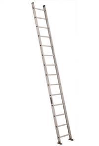 Louisville Ladder 14 Foot Aluminum Industrial Extension Ladder AE4114