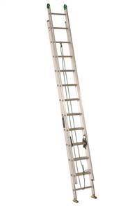 Louisville Ladder 24 Foot Aluminum Industrial Extension Ladder AE4224PG