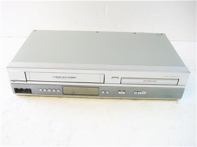 Philips DVD/VCR Combo Player DVP3150V/37 Hi-Fi 4-Head VHS w/ Remote