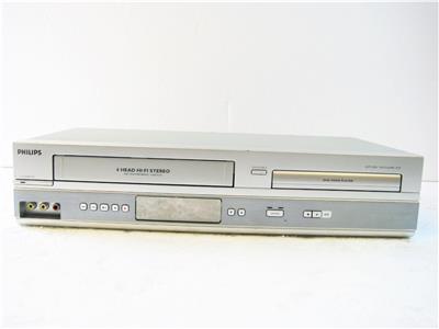 Philips DVD/VCR Combo Player DVP3150V/37 Hi-Fi 4-Head VHS w/ Remote