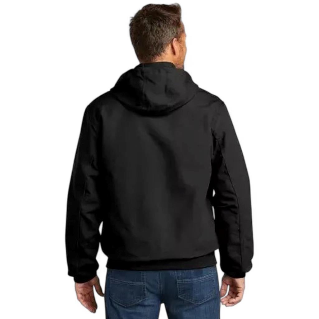 Chaqueta Carhartt Para Hombres 0J0131-M Pato Firme Forrada Térmica Activa Calce Suelto Negra Nueva - Imagen 18 de 18