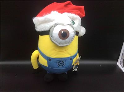 stuffed christmas minion