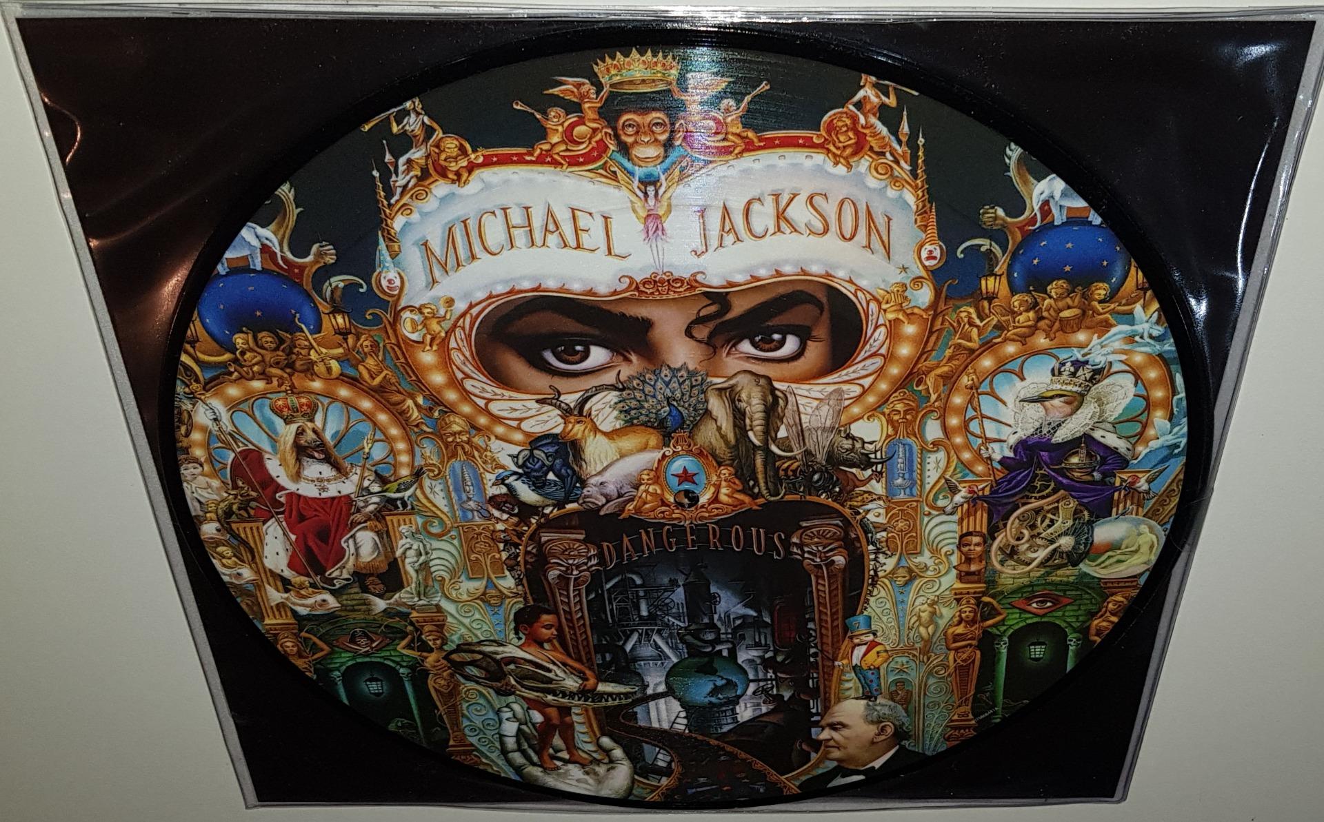 Michael Jackson Dangerous 2018 Brand New Sealed Picture Disc Vinyl Lp Ebay